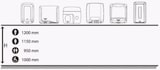 thumbnail of Mediclinics Händetrockner automatisch Weiß- Artikel 12100