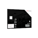 thumbnail of ALLboards Lavagna in vetro nera magnetica 90x60 cm CLASSIC