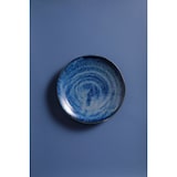 thumbnail of Palmer KIRYU Porzellan-Geschirrset 6 Personen, modernes Tafelservice 24-teilig, Kombiservice Porzellan, Geschirrset Dunkelblau