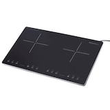 thumbnail of MELCHIONI FAMILY Placa de Inducción Portátil 2 Fuegos, OBLIVION 2, 3300 W, Control Táctil, 3300W,  Bloqueo Infantil, Vidrio Negro, 118360034