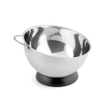 thumbnail of Edelstahl Schneeschlagkessel mit Stellring Rührschüssel Schlagkessel Schüssel
