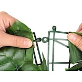 thumbnail of Siepe Finta Artificiale Ultra Coprente Anticaduta Rotolo Rete Frangivista Frangivento Ornamentale Foglia Edera Sintetica Per Ringhiera 1x6 mt