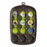 thumbnail of Pyrex Muffinform aus Metall 38 X 25 X 5 Cm Asimetria