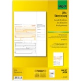 thumbnail of Sigel Überweisung ZV570 DIN A4 für InkJet/Laser-Drucker 100 Bl./Pack.