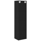 thumbnail of vidaXL Bücherregal/TV-Schrank Schwarz Eiche 36x30x143 cm
