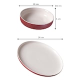 thumbnail of Ritzenhoff & Breker JASPER Tafelservice beere 8-teilig