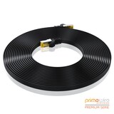 thumbnail of Primewire LAN-Kabel CAT.7, RJ-45 (Ethernet), CAT 7 Flachband U/FTP Gigabit Netzwerkkabel 10 Gbit/s Patchkabel - 3m