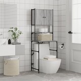 thumbnail of vidaXL Waschmaschinenschrank Grau Sonoma-Eiche 68x48,5x194 cm