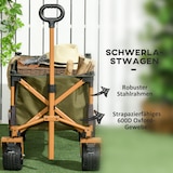 thumbnail of Outsunny - Bollerwagen - 108Lx55Wx93Hcm - Grün