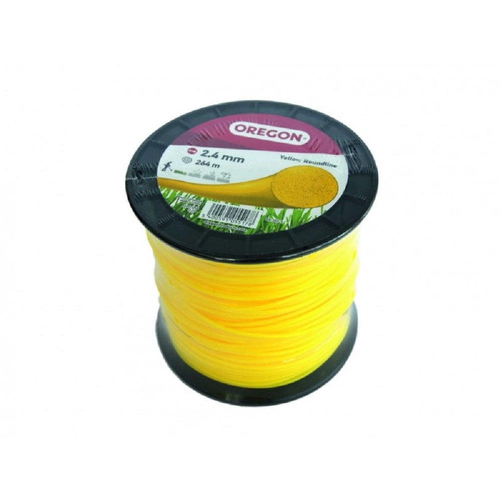OREGON Mähfaden, Trimmerfaden Gelb Roundline - 2,4 mm x 264 m (69-365-Y)