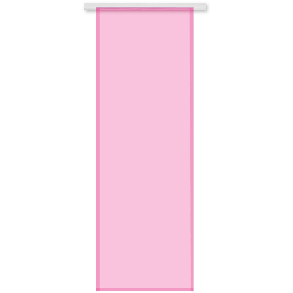 Flächenvorhang Skylight pink - neonpink mit Technik ca. 60x245cm