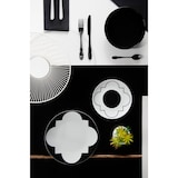 thumbnail of Excelsa set di 4 posate Baroque acciaio nero