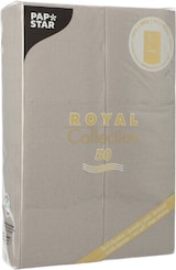 thumbnail of 300 Servietten `ROYAL Collection` 48 cm x 30 cm grau mit Besteckfalz