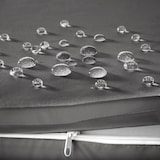 thumbnail of tectake 2 tumbonas de polirratán con estructura de aluminio y mesa  Marrón