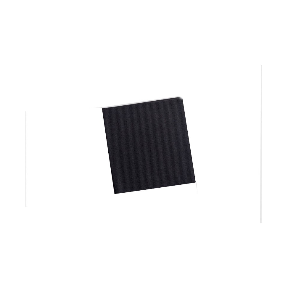 Doos met 600 Air Soft Servetten 40x40 Kleur zwart