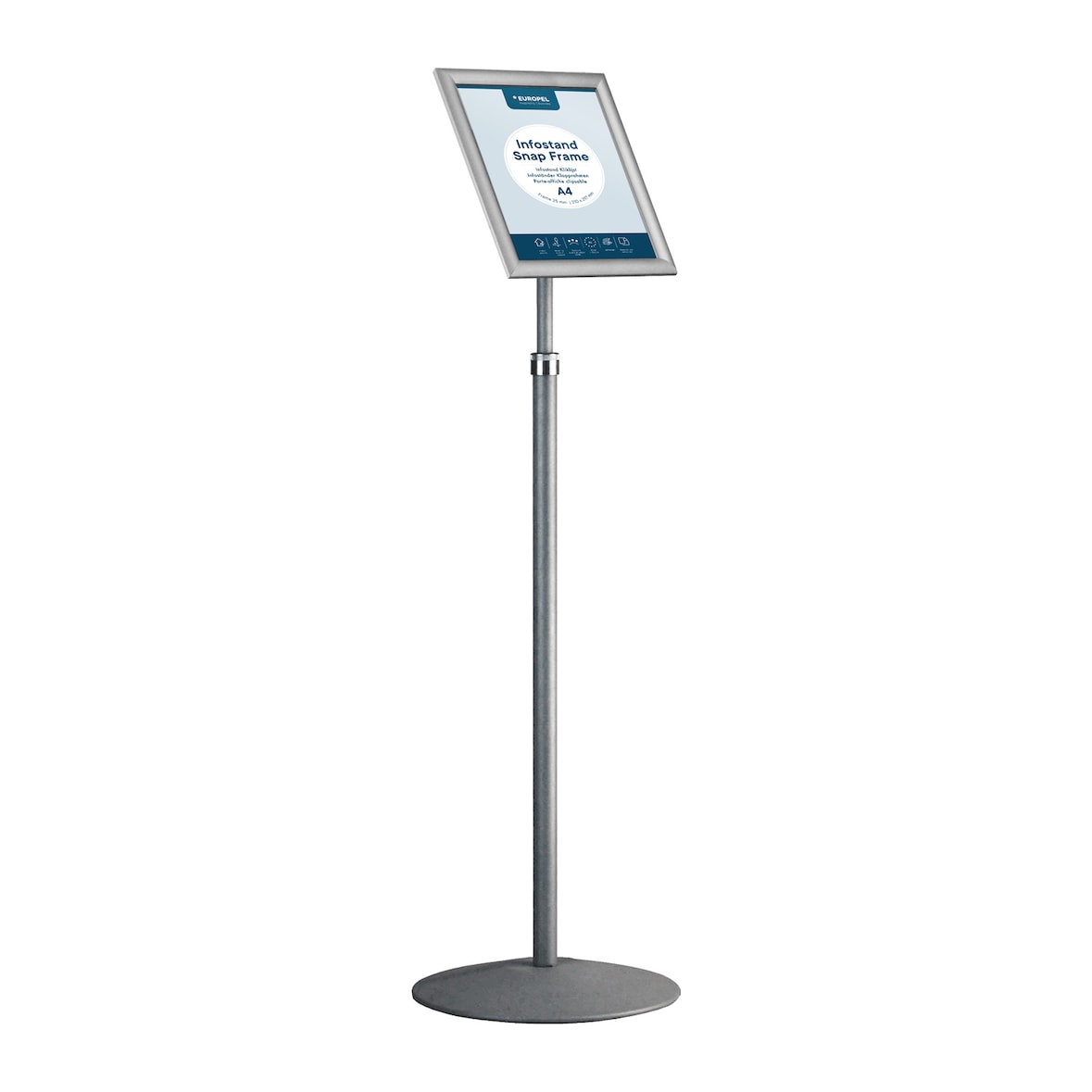 Europel Stand informativo telescópico A4, 355035