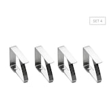 thumbnail of Karl Weis Tischtuchklammern für Tischplatten bis 3 cm Stärke, 4-teilig