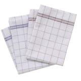 thumbnail of aro Geschirrtücher, Baumwolle, 50 x 70 cm, blau/rot,  30 Stück