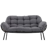 thumbnail of Tarrington House Outdoor Lounge 4-tlg., Stahl/Polyester/Polyrattan, 2 Einzelsesseln, 1 2-Sitzer Sofa, 1 Couchtisch, mehrfarbig