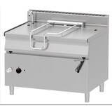 thumbnail of Gas Kippbratpfanne Bratpfanne Kipppfanne 120L 1200x900x900mm manuelle Kippvorrichtung Gusseisener Boden