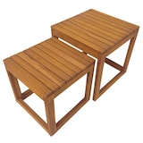 thumbnail of Teakholz Beistelltische 2er Set Verwood