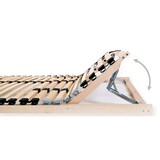 thumbnail of Coemo 7-Zonen Lattenrost ERGO K 100 x190 cm verstellbar Kopfteil & Härtegrad verstellbar 26 Leisten