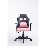 thumbnail of Silla de escritorio divertida para niños Negro/rosado