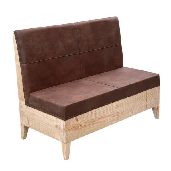 Banco Daytona madera tapizado