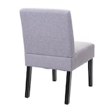 thumbnail of 6er-Set Esszimmerstuhl HWC-F61, Stuhl Lounge-Stuhl, Stoff/Textil ~ grau