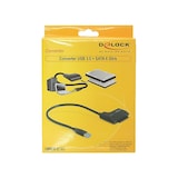 thumbnail of Delock Converter USB 3.0 to SATA Massenspeicher Controller SATA-600 USB 1.x; USB 2.0; USB 3.0 - 22-polig - SATA