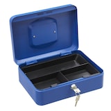 thumbnail of ARREGUI Elegant C9235 Caja Caudales con Llave para Transportar Dinero | Caja de Seguridad acero con bandeja | Caja fuerte portatil 25 cm ancho | Azul