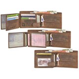 thumbnail of Greenburry Herren Leder Portemonnaie Geldbörse Geldbeutel Brieftasche Portemonee