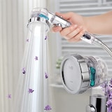 thumbnail of Wassersparender Duschkopf - Regendusche und Handbrause mit Start/Stopp-Funktion - Hoher Druck - Inkl. Reinigende Mineralien