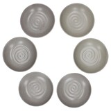 thumbnail of CLAY GRAU 6er Set Suppenteller 420ml Steingut grau Bowl tief Salat Pasta