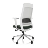thumbnail of Cadeira de escritório profissional CHIARO T2 WHITE verde escuro/cinzento hjh OFFICE