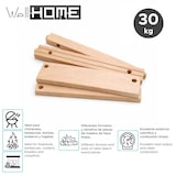 thumbnail of WellHome - Set mit 2 Kisten Buchenholz Brennholz 30 kg (2 x 15 kg) naturgetrocknetes Holz für Kamine, Grills und Öfen