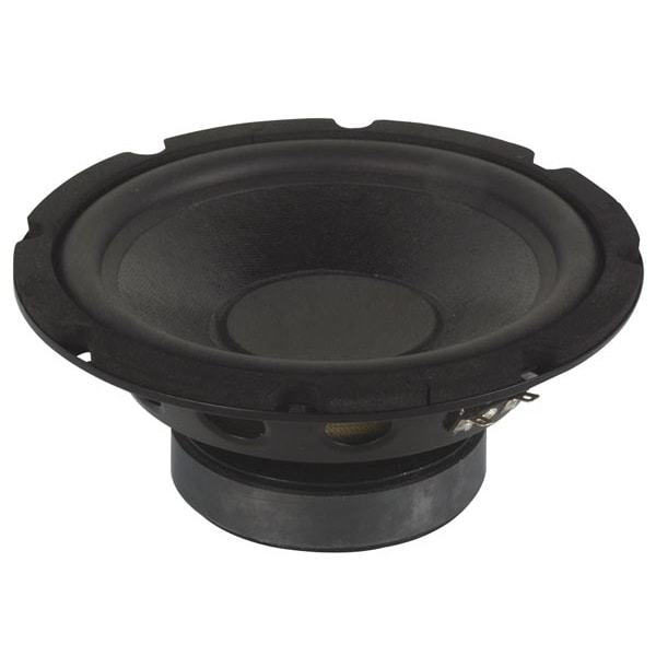 Subwoofer noir pour haut-parleur, 6.5'' / 250w hq power vdssp6.5/8