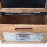 thumbnail of Armario boticario HWC-A43, cómoda, madera maciza de abeto aspecto shabby vintage 84x90x32cm