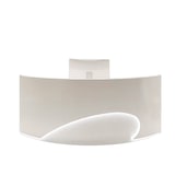 thumbnail of 【B Duihao120cm】Empfangstheke Theke geschwungene Tresen Kasse Empfangstresen Weiß