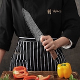 thumbnail of Wakoli EDIB Pro Damast Chefmesser Kiritsuke I 20cm Klinge I Pakkaholzgriff
