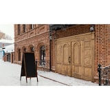 thumbnail of ALLboards Kundenstopper – wasserfest mit lackiertem Holzrahmen 150×61 cm