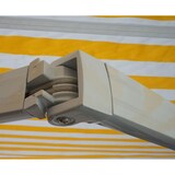 thumbnail of Alu-Markise T790, Gelenkarmmarkise Sonnenschutz 4x3m ~ Polyester Türkis