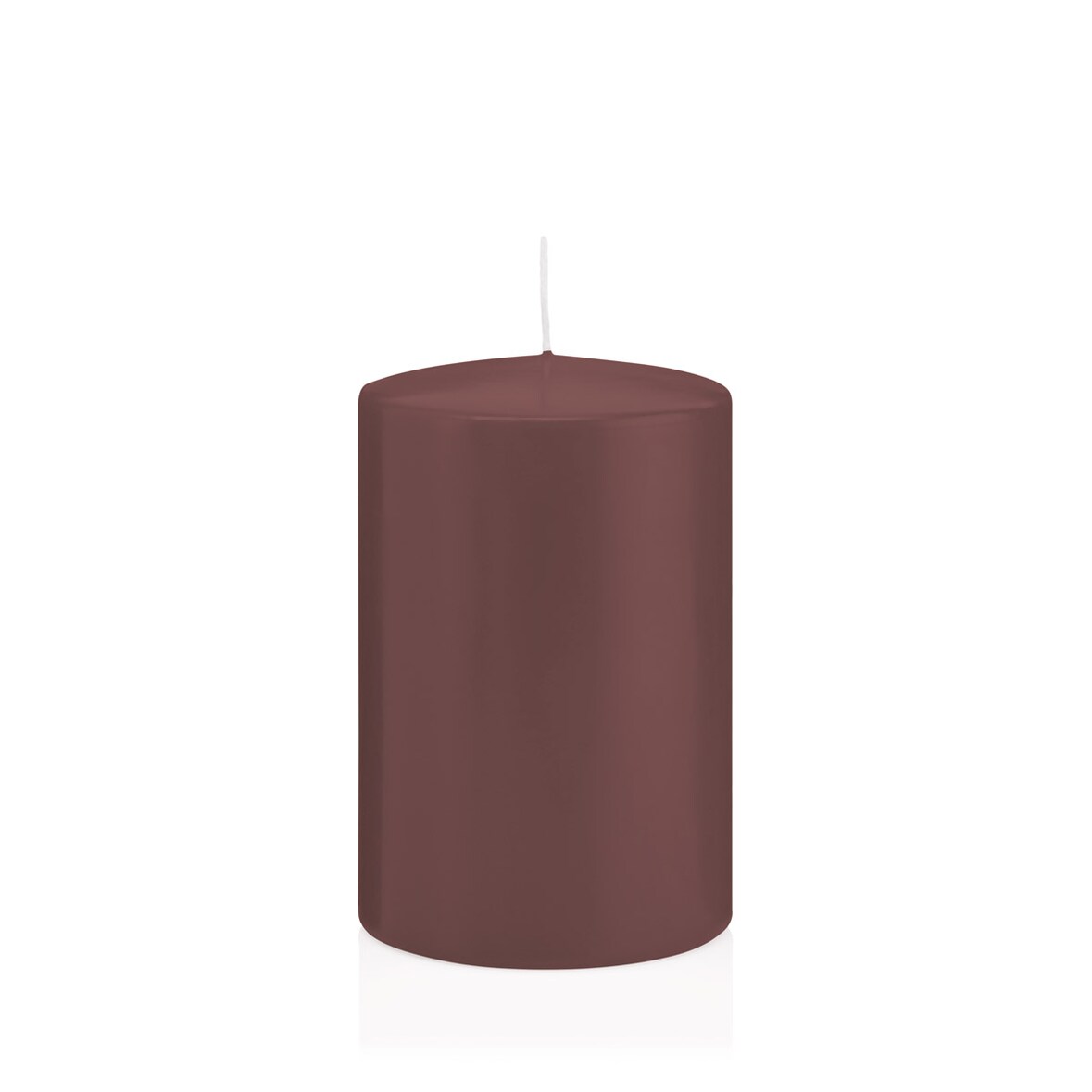 Wiedemann Kerzen Große Stumpenkerzen Taupe Ø 98 x 150 mm, 6 Stück, 113 Brenndauer