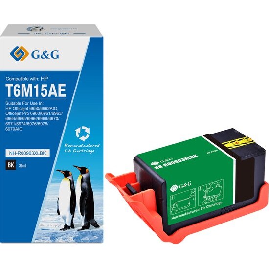 G&G Huismerk XL Inktcartridge Alternatief voor HP 903 903XL zwart - Hoge Capaciteit