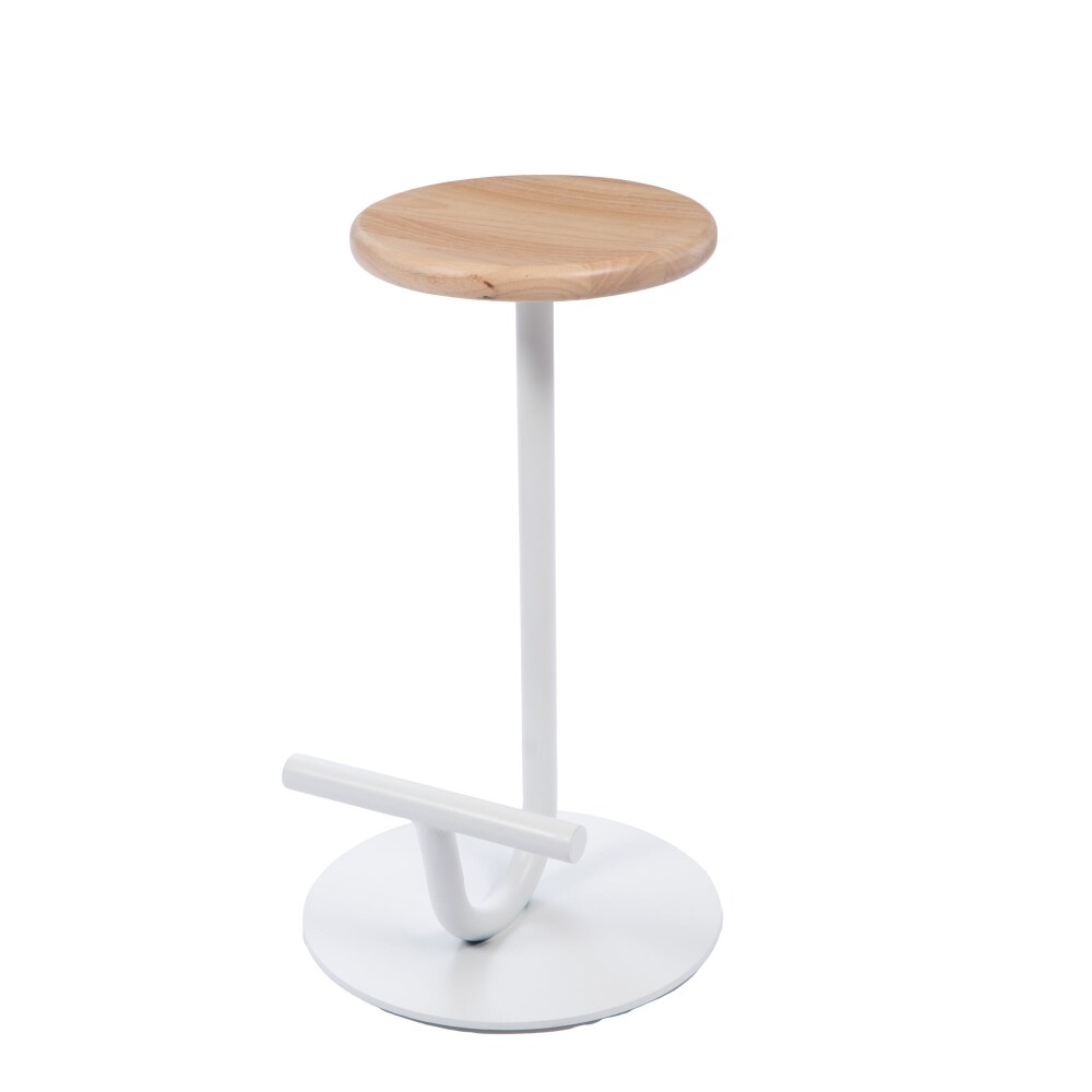 Tabouret Diani 65 cm -  Marron Autre Bois Amadeus 30.5x30.5 cm
