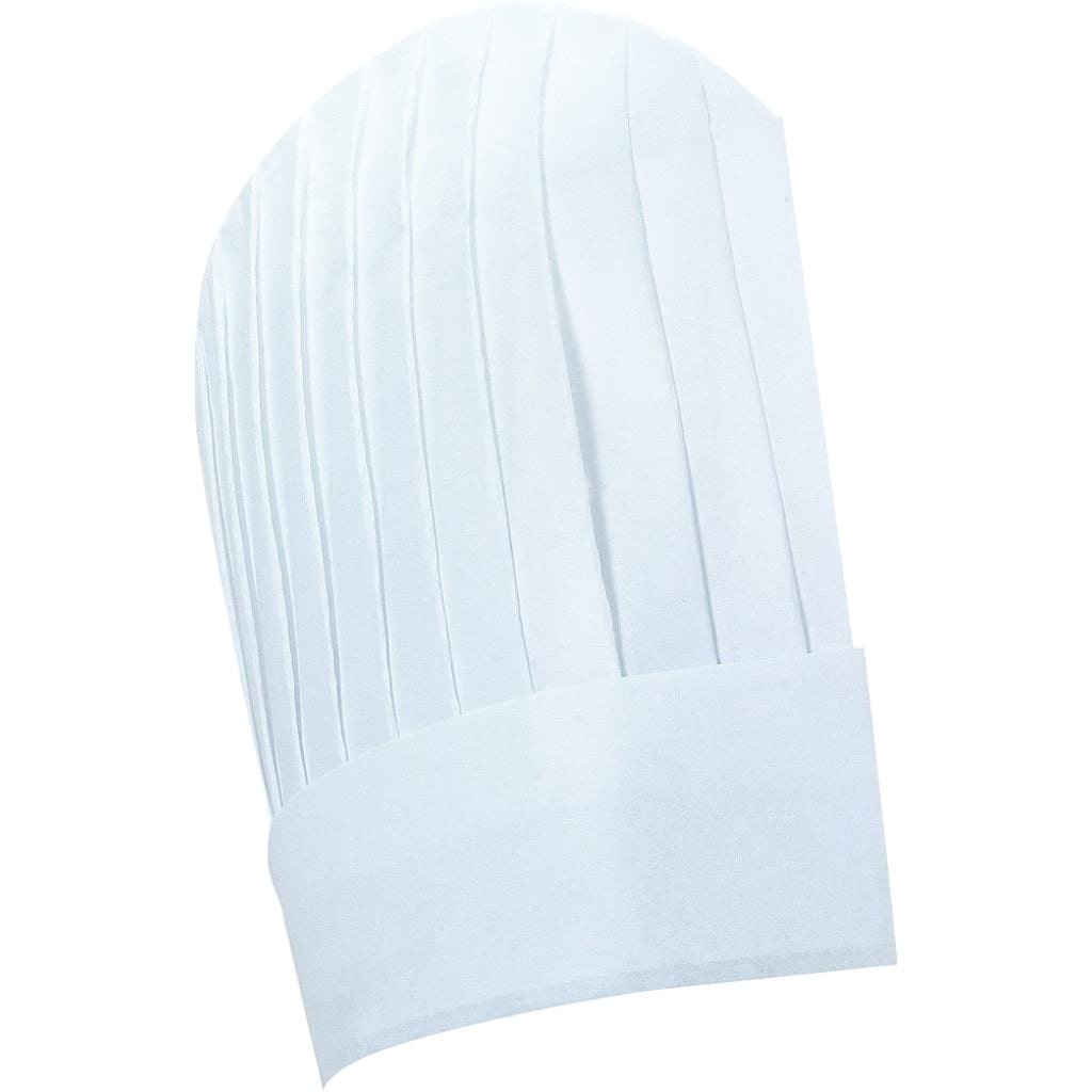 Gorro chef de papel (250 ud)