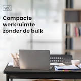 thumbnail of IvoQ Sidetable Zwart – Consoletafel – Haltafel – Industrieel - Smal & Stijlvol - 120x23x74