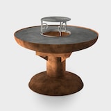 thumbnail of Brasero barbecue plancha Grandgousier 1000 rond sur pieds