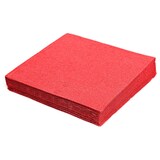 thumbnail of 1250x Servietten 24 x 24 cm 1/4 -Falz 2-lagig rot
