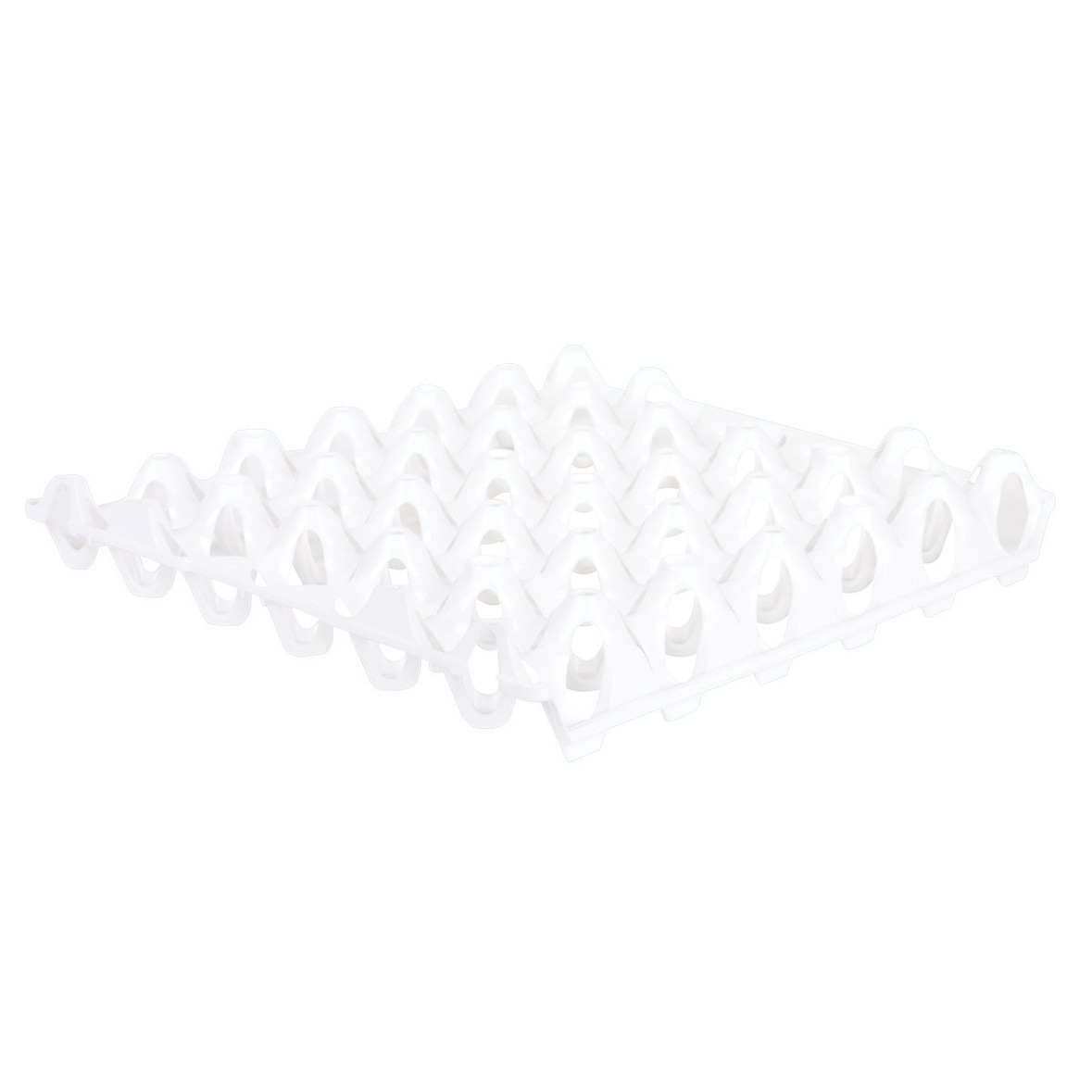 GILAC Alvéoles à oeufs - 30 oeufs - 300 x 300 x 90 - blanc - Blanc G671021